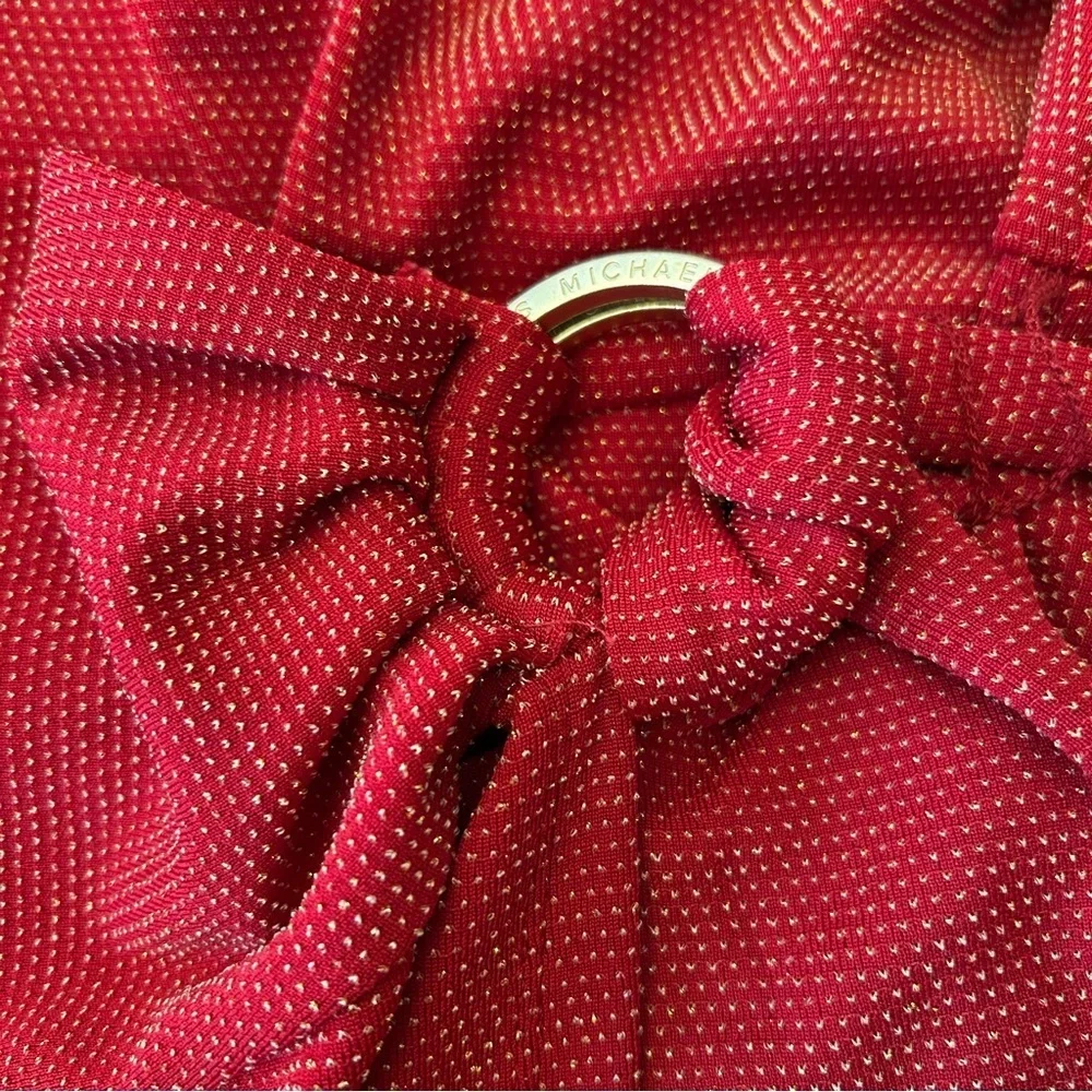 NWT MICHAEL KORS Sparkly Red Dress